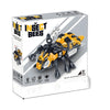 Remote Control STEM Robot Bee Toy with Spray packaging featuring insect design and playful colors.
