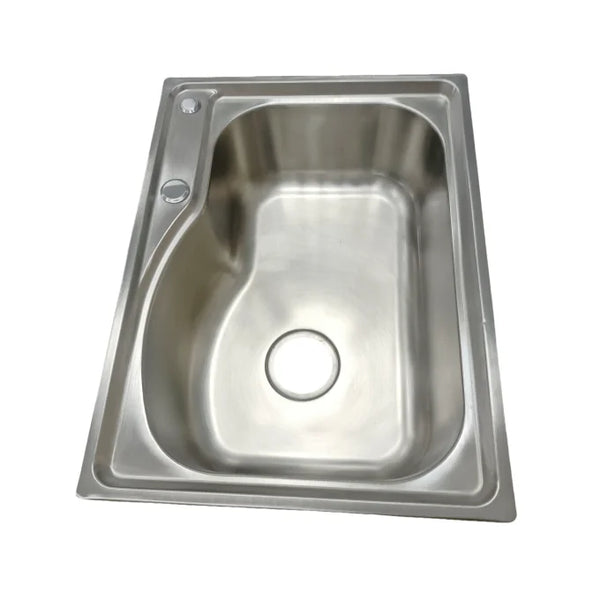 Single Bowl Pressed Stainless Steel Kitchen Sink