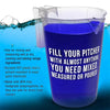 Plastic Paint Measuring Cup with Graduated Scale for accurate mixing and measuring of paint and chemicals.