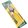 Professional 200mm Combination Steel Wire Pliers in packaging for household repairs and electrical maintenance.