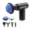 Professional Deep Tissue Muscle Massage Gun with interchangeable attachments for targeted muscle relief.