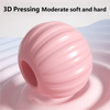 Muscle Roller Leg Clamp Massage Tool showcasing a pink 3D pressing massage ball for effective muscle relief.