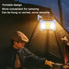 Multifunction Solar Power Bank with Work Light