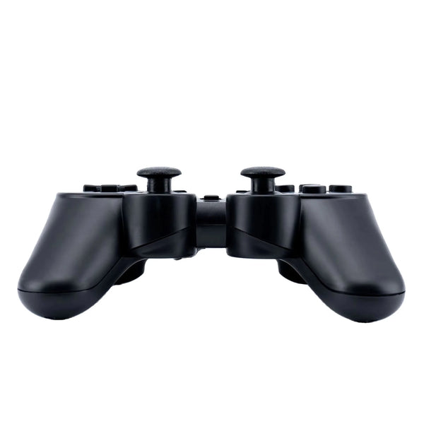 USB Wired Game Controller showing dual rocker joysticks for precise PC gaming control and comfort.
