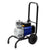 Electric High Pressure Airless Paint Sprayer on a wheeled cart for easy mobility and efficient painting.