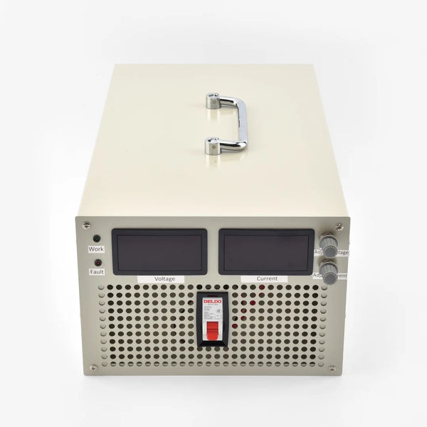 4000W Switching Power Supply AC DC Unit with digital displays and control knobs for voltage and current.