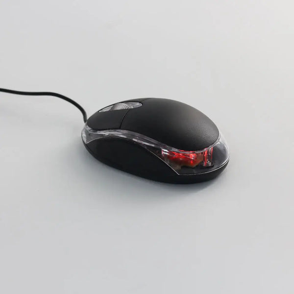 3D Optical LED Ergonomic Wired USB Mouse