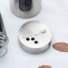 Stainless Steel Glass Spice Jar and Salt Pepper Shaker
