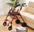 All‑Purpose Foldable Mobility Wheelchair with Attendant Push Handles