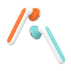 S40 Cooling Facial Massage Ice Roller in vibrant orange and teal design for soothing skin care.