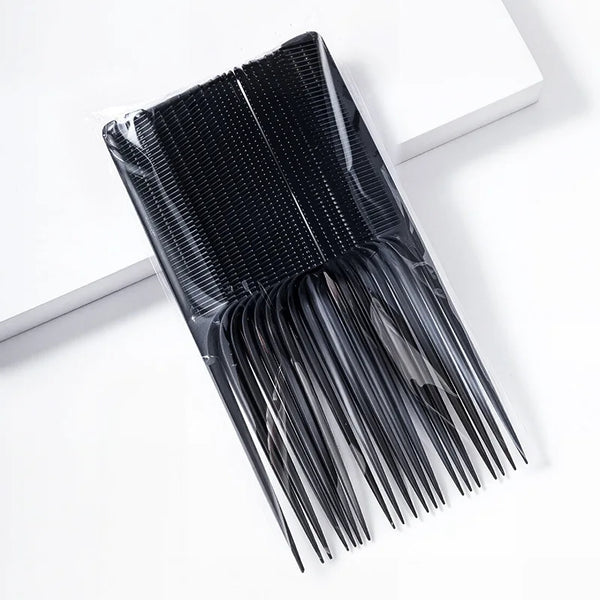 Professional Pointed Tail Hair Comb in packaging, ideal for styling and sectioning hair.