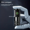 Ultra Bright Strong Magnet USB-C Rechargeable Flashlight shown in a hand, highlighting its mini compact design.