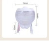 350ml USB Humidifier with Mood Light & Aromatherapy, clear round design, dimensions 116mm x 108mm x 40mm.