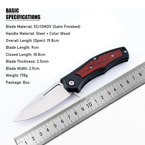 5CR13 Stainless Steel Outdoor Pocket Knife
