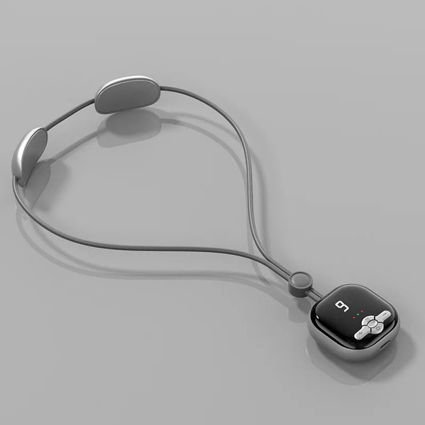 Smart Electric Pendant Neck Massager with Hot Compress - wearable massager design for relaxation