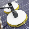 High Quality Window Solar Panel Cleaning Tool with rotating brushes for efficient cleaning of solar panels and glass surfaces.