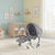 Ergonomic Baby Bouncer Rocker Chair set in a cozy nursery with toys attached, providing comfort and support for babies.