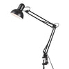 Flexible Adjustable Swing Arm Clip Desk Lamp ideal for precise lighting in workspaces and reading areas.