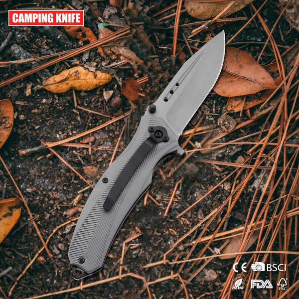 F84 Folding Camping Survival Pocket Knife