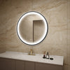 LED Circular Three Color Dimming Bathroom Mirror