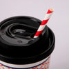12-Piece Eco-Friendly Disposable Paper Straw Set