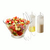 Large Round Acrylic Salad Bowl Set