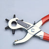Leather Belt Hole Punch Plier Eyelet Tool for creating precise holes in leather and fabric materials.