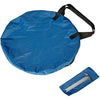 Automatic Pop-Up Beach Tent carrying bag with zipper and tent stakes for easy transport and storage.