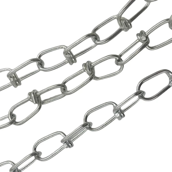 Galvanized Knotted Dog Tie-Out Chain
