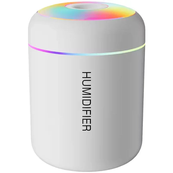 Mini USB Air Humidifier & Aroma Diffuser with Night Light