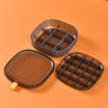 Portable Multi-Layer Plastic Jewelry Storage Box with compartments for organized jewelry and accessories.