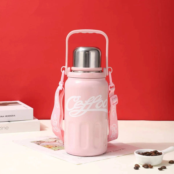 Stainless Steel Vacuum Water Bottle with Handle