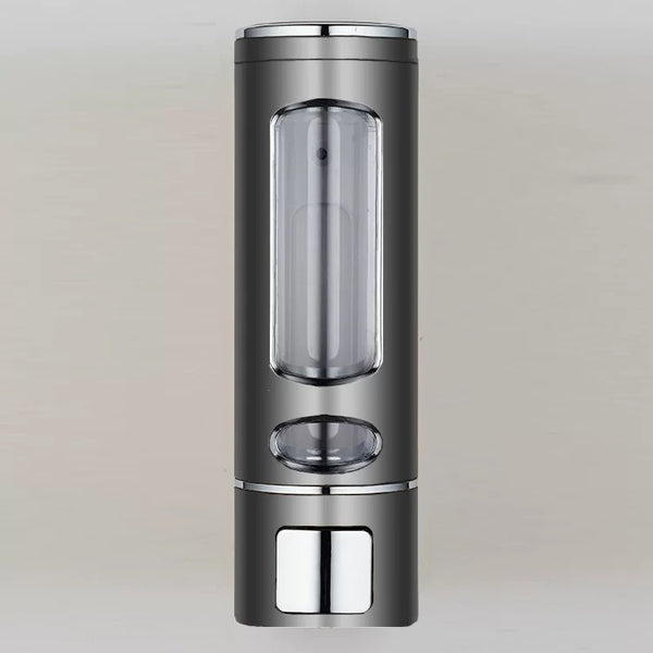 Automatic Foam Soap Dispenser in a sleek gray design, offering a touch-free, hygienic handwashing solution.