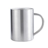 Double Wall Stainless Steel Camping Tumbler Travel Coffee Cups Set - sleek stainless steel mug design.