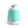 Hot Spray Facial Steamer Hydration Device in turquoise and white, designed for deep skin hydration and pore opening.