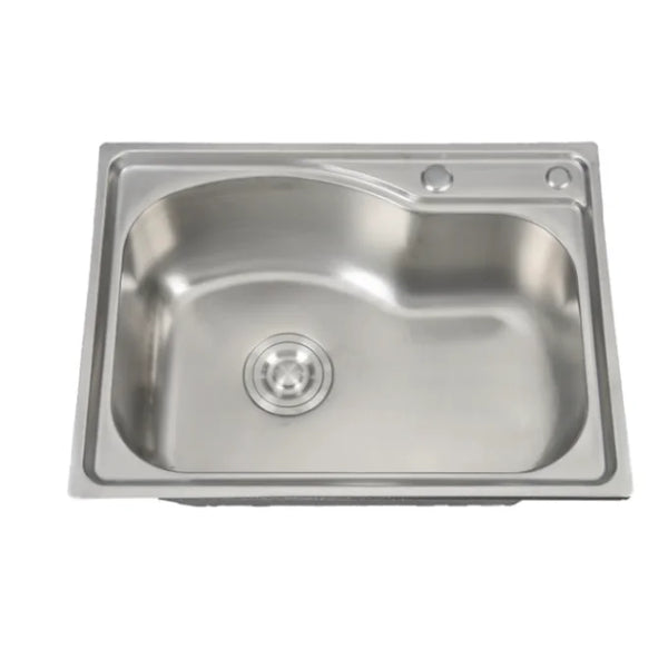 Single Bowl Pressed Stainless Steel Kitchen Sink