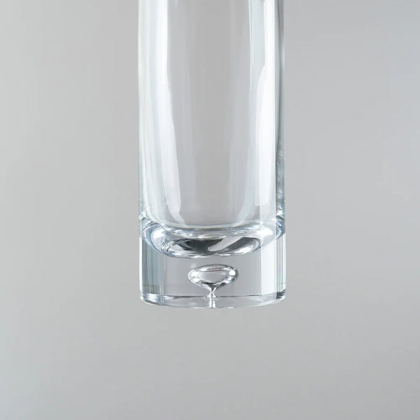 Tall Slim Glass Cylinder Vase for Table Decor
