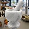 Marble Mortar and Pestle Set