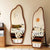 Irregular Solid Wood Frame Full-Length Mirror