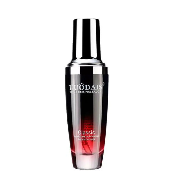 Essential Amino Acid-Infused Hair Care treatment bottle for restoring strength and shine to hair.