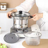 Stainless Steel Noodle Pot with Strainer