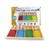 Wooden Mathematics Counting Stick Learning Box
