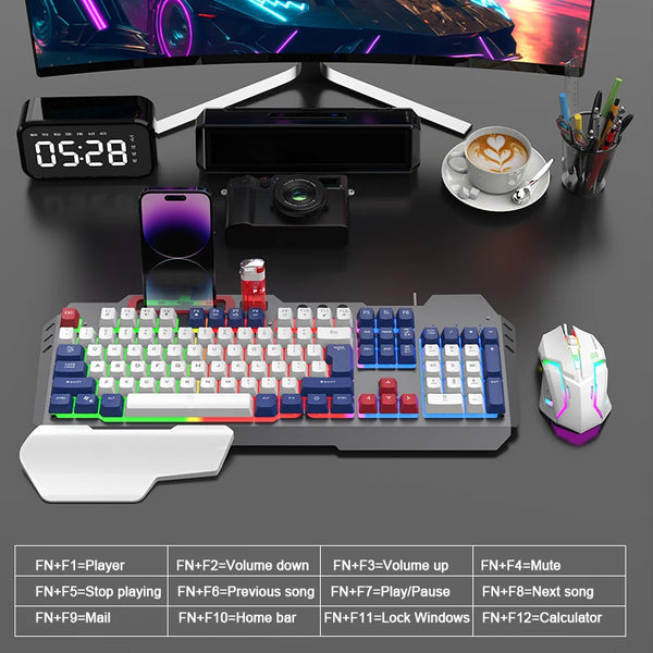 104-Key Multimedia Function USB Membrane Keyboard
