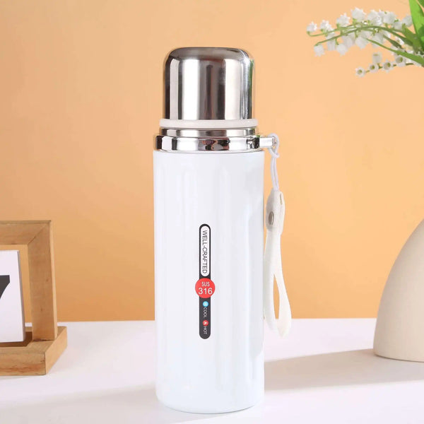 Roman Column Stainless Steel Thermal Water Bottle