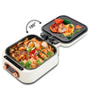 3 in 1 Double Sides Heating Electric Skillet Hot Pot Grill