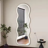 Full Length Wave Shape Bedroom Wall Mirror