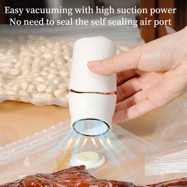 Cordless Rechargeable Vacuum Sealer and Air Pump