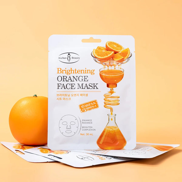 Aichun Beauty Orange Brightening Sheet Mask