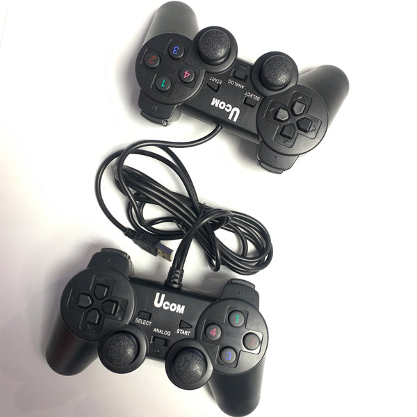 USB Wired Dual-Vibration PC Game Controller for immersive gaming experience