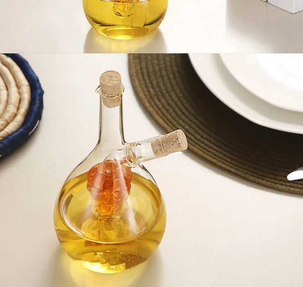 Nordic Glass Oil and Vinegar Dispenser Bottle